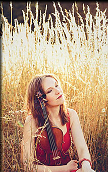 eva slongo dans les champs