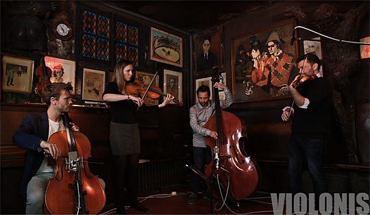 HOT STRING QUARTET au lapin agile