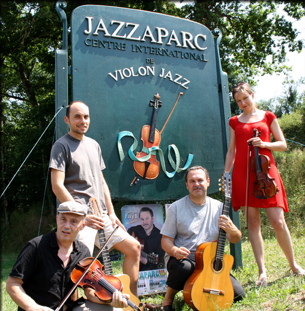 festival jazzaparc panneau d'entrée