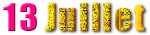 13 juillet 2013