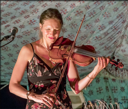 Festival Grappellissimo Eva Slongo centre Violonis Stéphane Grappelli été 2018