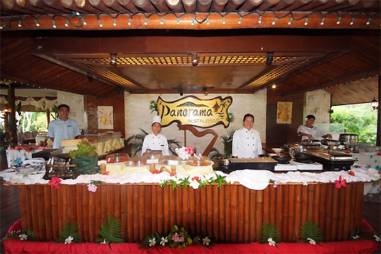 Badian Resort restaurant