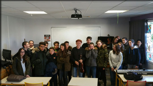 Cours de violon ecole de La Fouillade