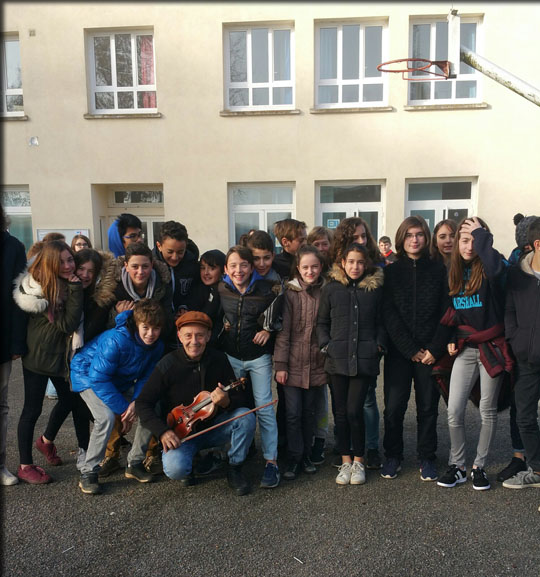 Cours de violon ecole de la fouillade