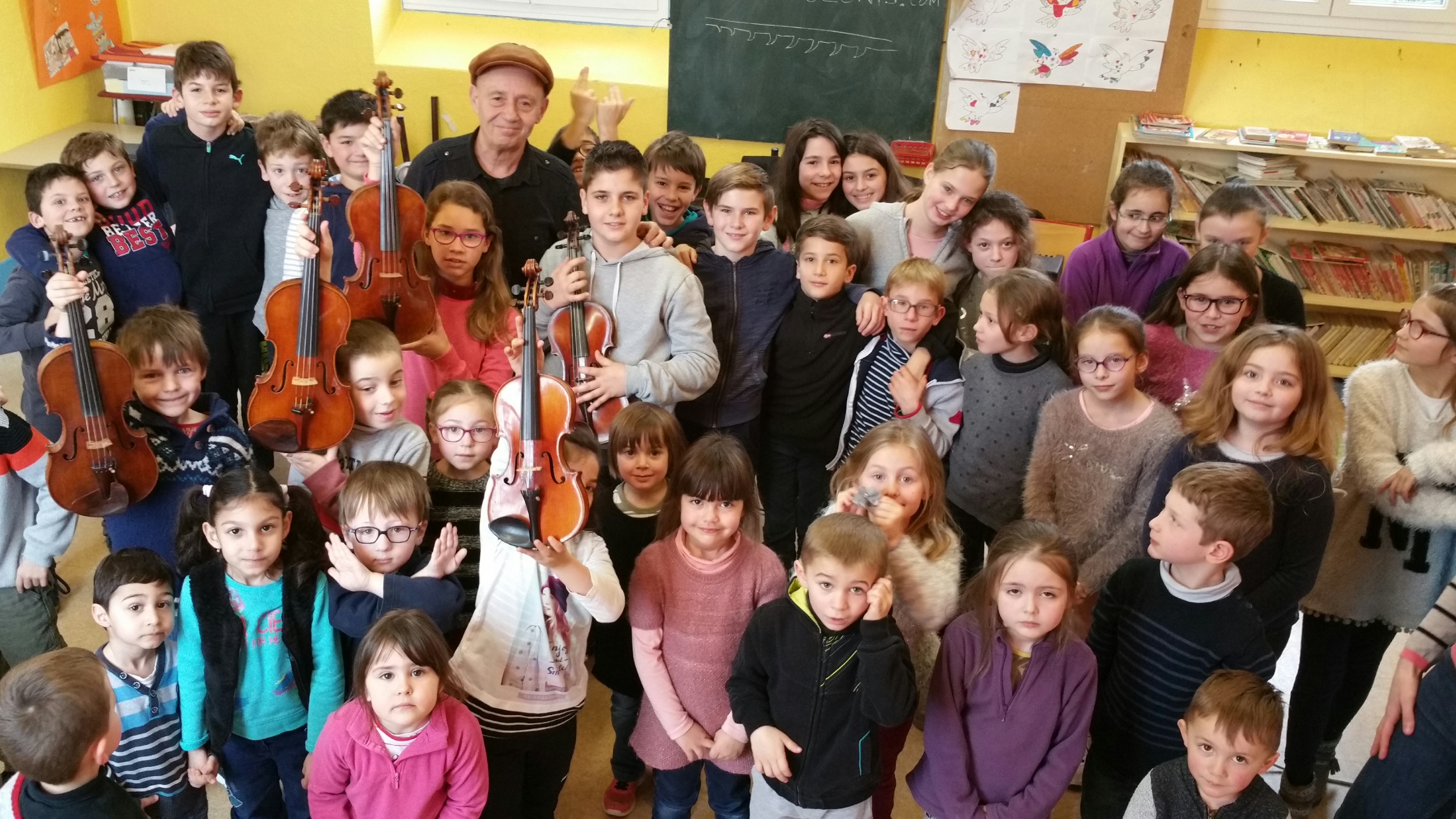 Cours de violon ecole La Fouillade