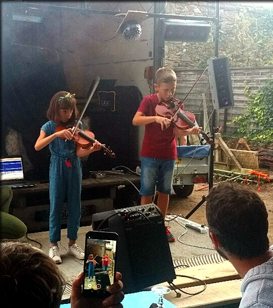 Eleves de Jacques Gay en concert