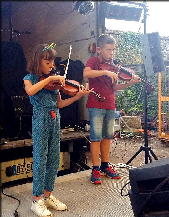 Eleves de Jacques Gay en concert