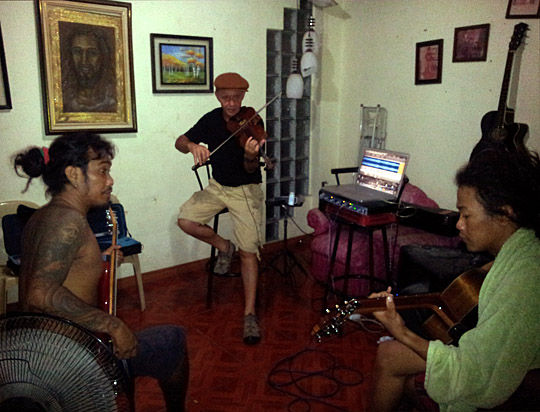 répétition à Palomopon