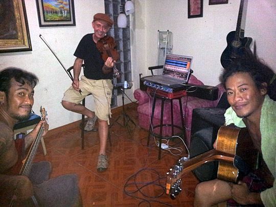 répétitions à Palompon