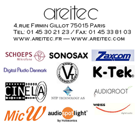 AREITEC distributeur en france de Schoeps