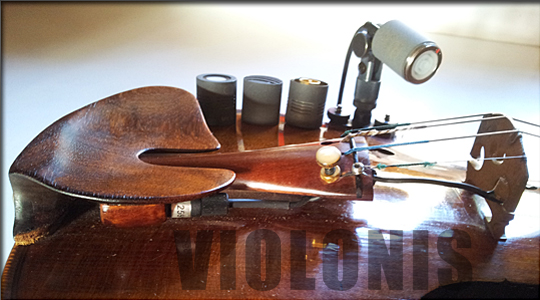 Micro violin SCHOEPS MK22 - Micro for violin Stat V for bridge