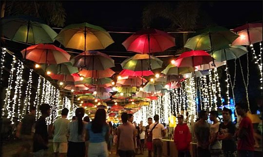 Toboso illuminé pour Noel 2019