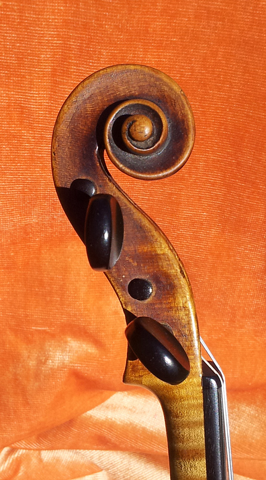 Violon de francesco gobetti Venise 1714 volute