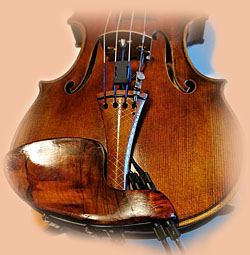 double connector on chinrest Jacques GAY