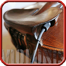 Connectors for mics on violin