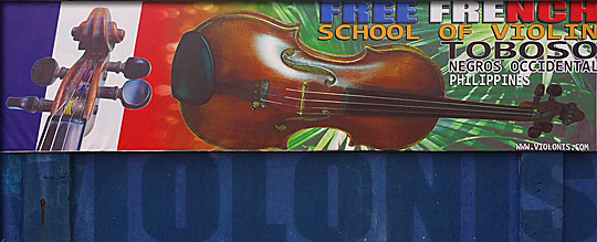 Ecole francaise de violon aux philippines