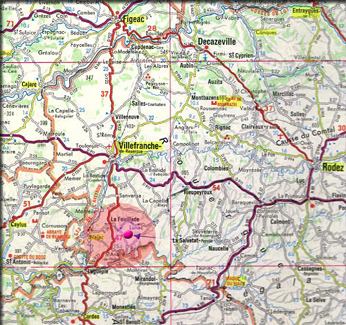 Plan acces Jazzaparc